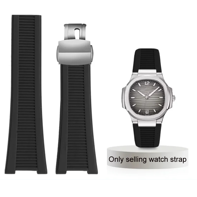 Silicone Watch Strap For Patek - Patek Philippe Watch Nautilus recension och pris